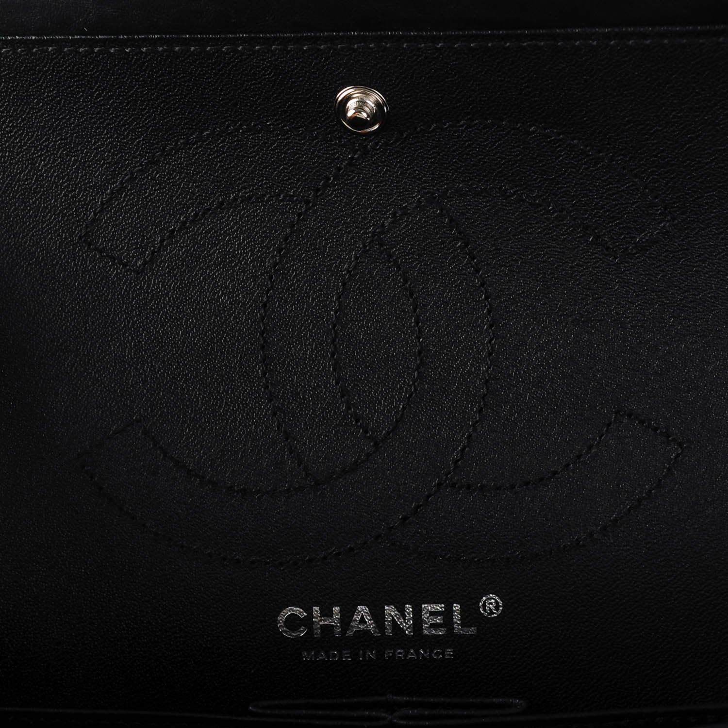 Chanel Aged Calfskin Chevron 2.55 Reissue 226 So Black 7 of 9
