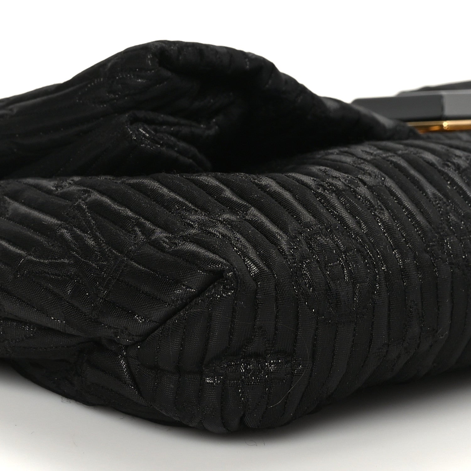 Louis Vuitton Jacquard Quilted Monogram Altair Clutch Black Black 7 of 8