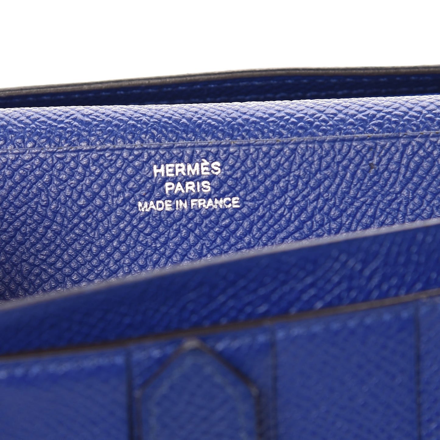 Epsom Bearn Gusset Wallet Bleu Electrique