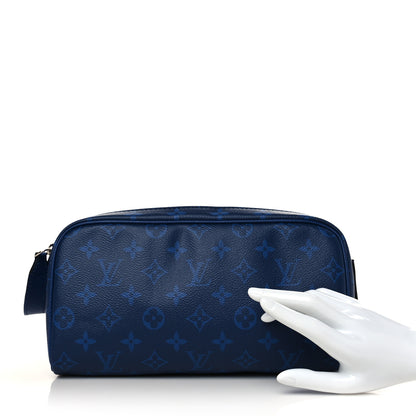 Louis Vuitton Taigarama Dopp Kit Toilet Pouch Cobalt 2 of 6