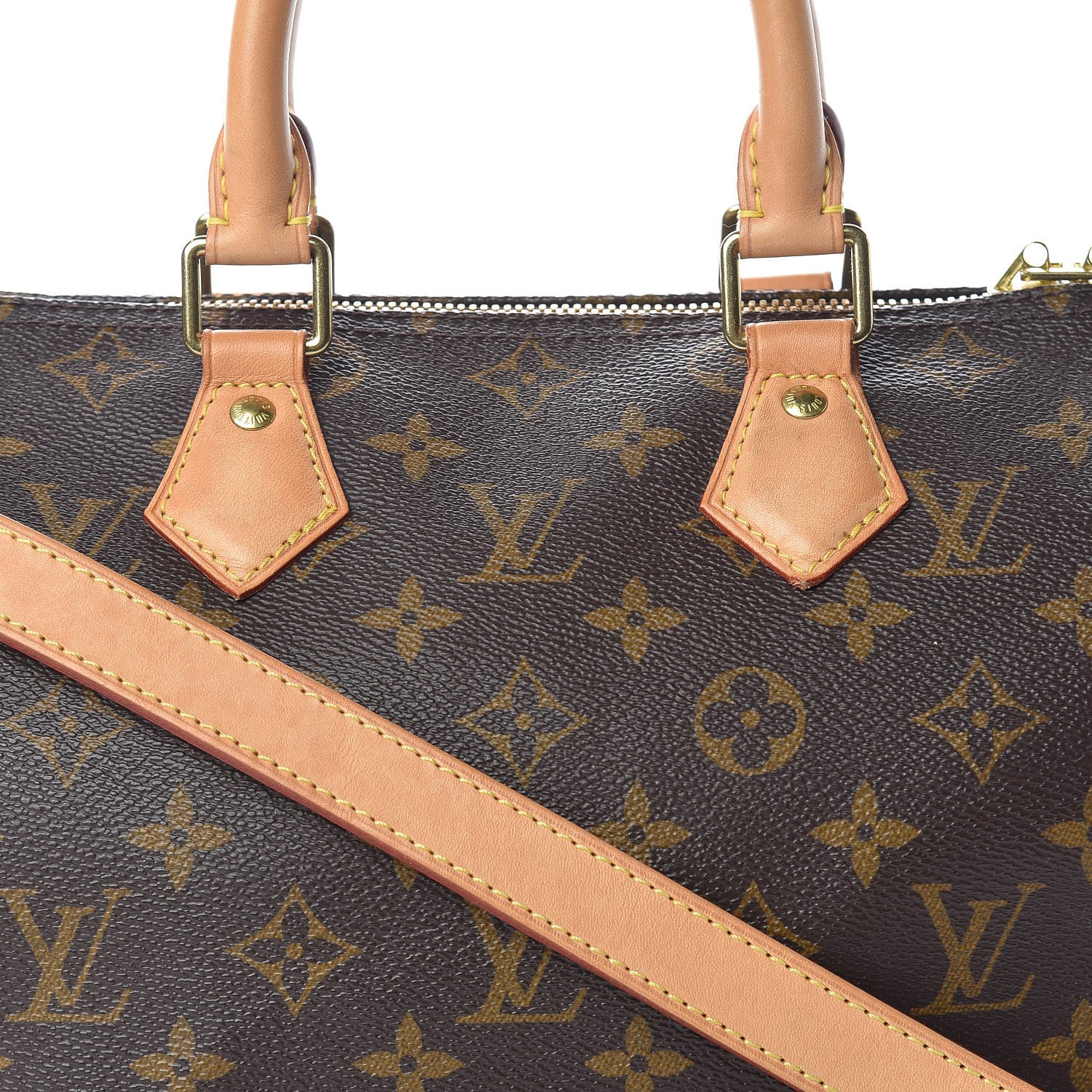 Louis Vuitton Monogram Speedy Bandouliere 25 9 of 11