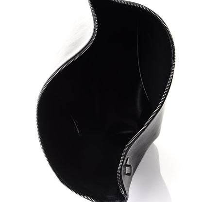 Balenciaga Shiny Calfskin Hobo Tote Black 5 of 12