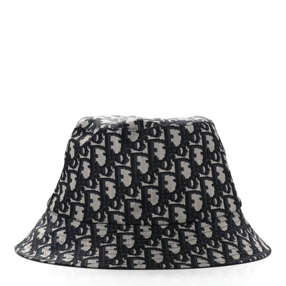 Christian Dior Oblique Reversible Teddy-D Brim Bucket Hat 59 Blue 5 of 17
