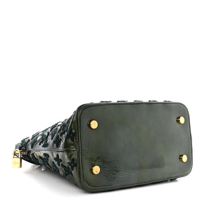 Louis Vuitton Patent Lambskin Fascination Lockit Vert Fonce 4 of 9
