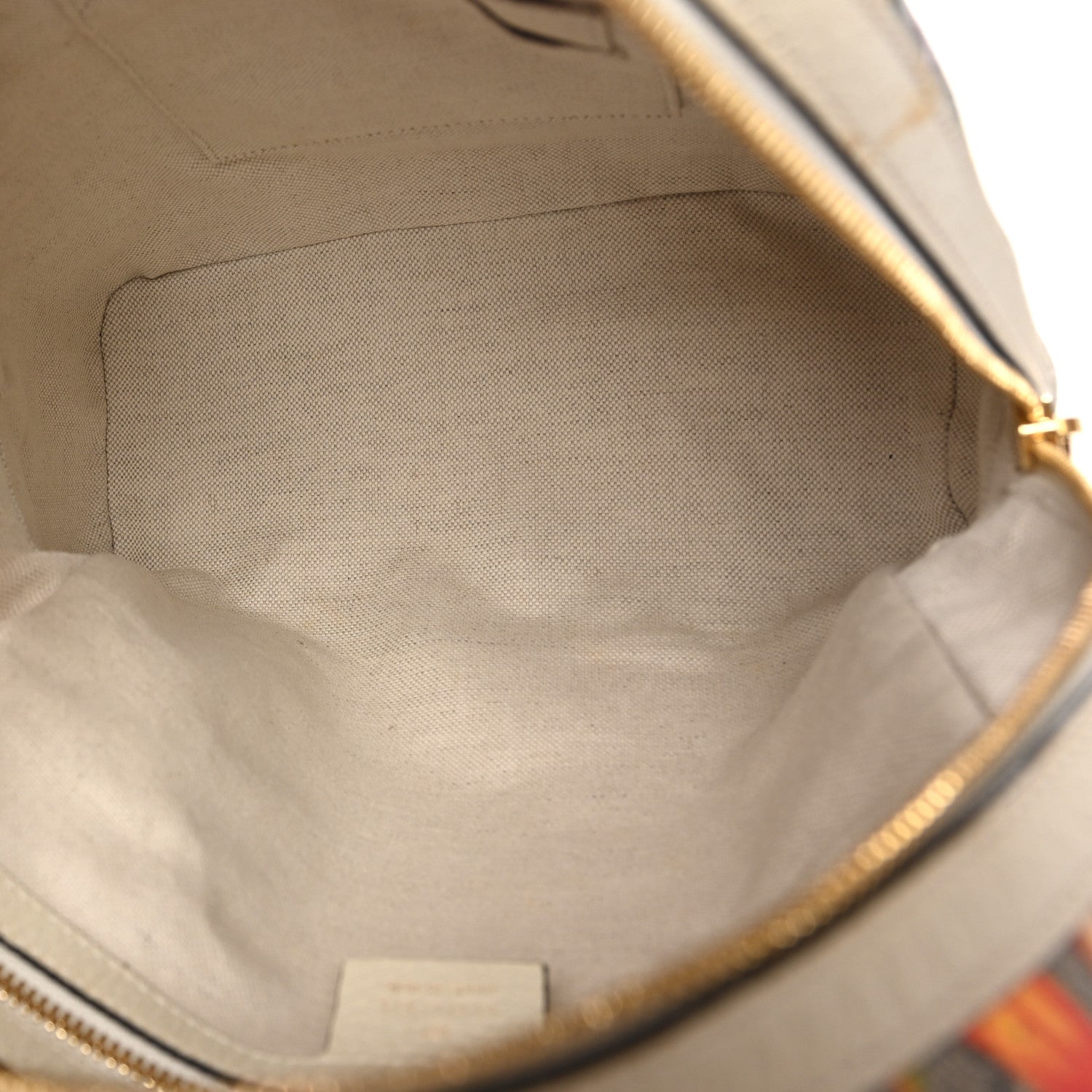 Gucci GG Supreme Monogram Flora Web Small Ophidia Day Backpack White 5 of 10