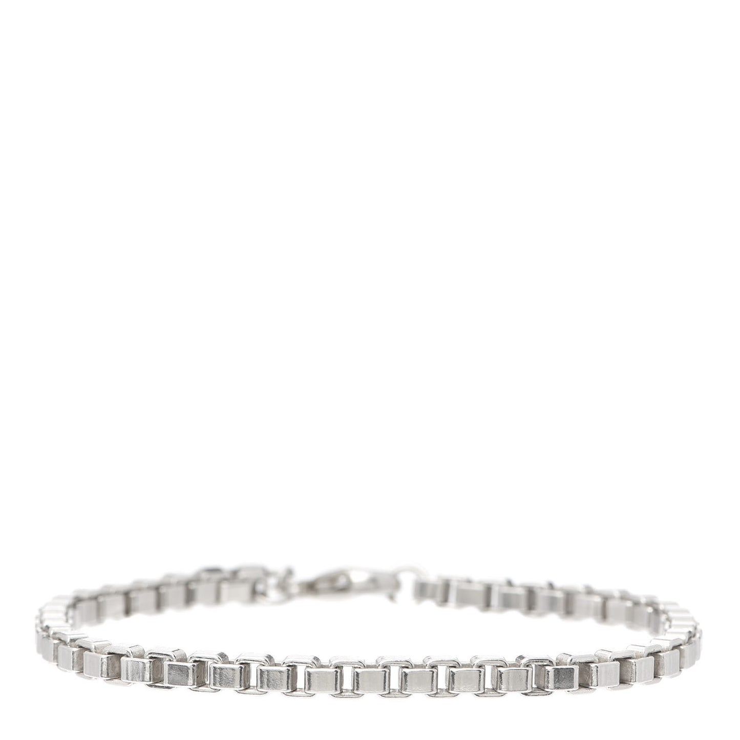 Sterling Silver 4mm Venetian Link Bracelet