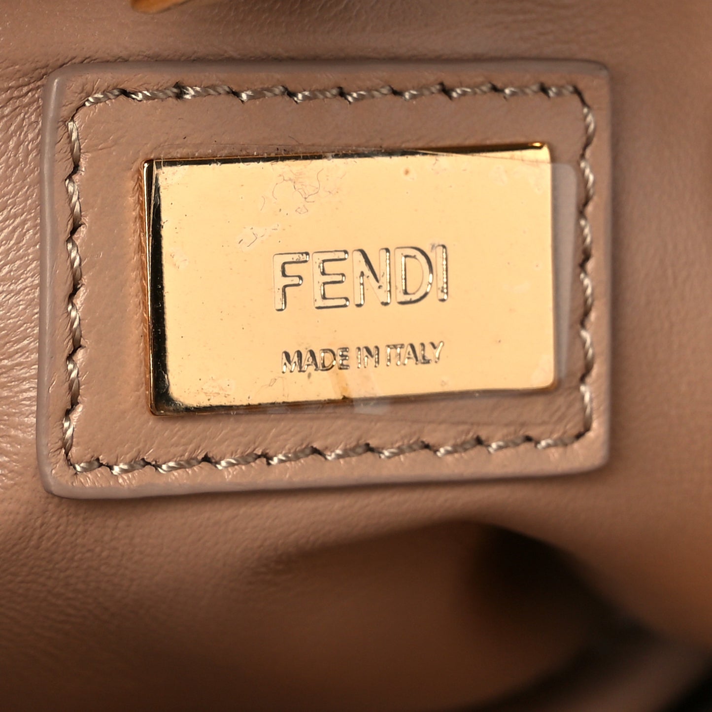 Nappa Flowerland Mini Peekaboo Iconic Satchel Pale Pink