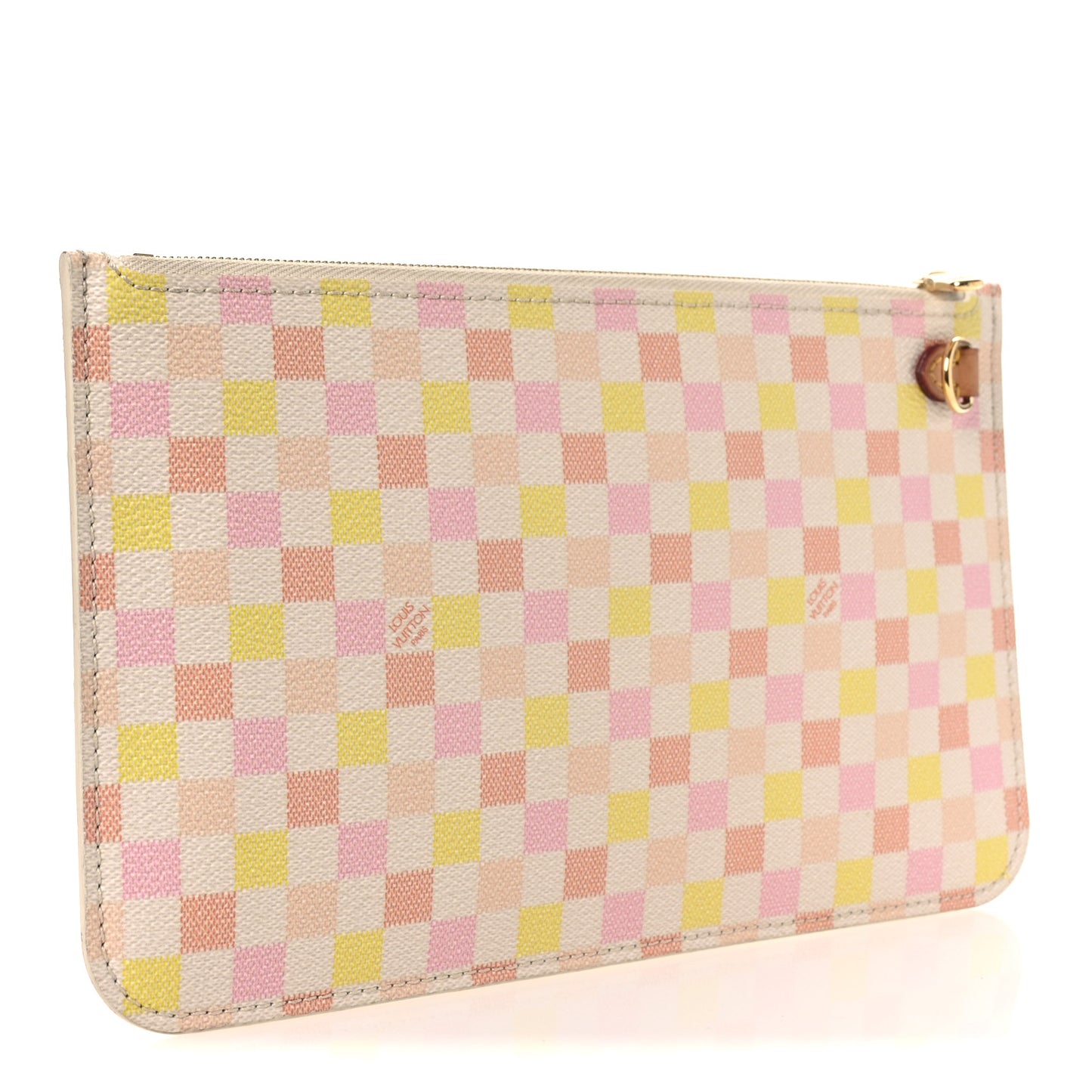 Damierlicious Neverfull Pochette Rose Peach