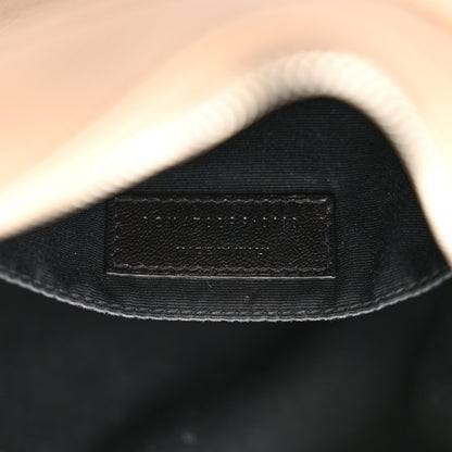 Saint Laurent Lambskin Monogram Small Lou Camera Bag Dark Beige 7 of 21