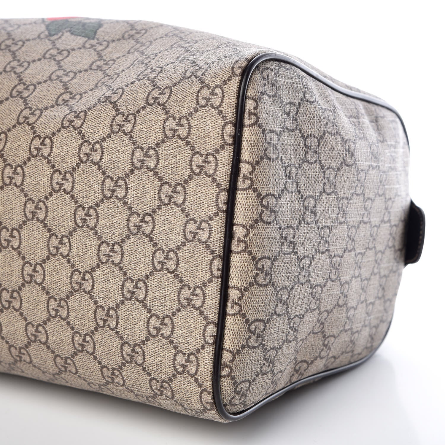 Gucci GG Plus Monogram Tattoo Heart Medium Joy Boston Dark Brown 6 of 14