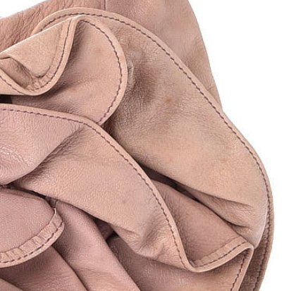 Calfskin Nadja Shoulder Bag Pink