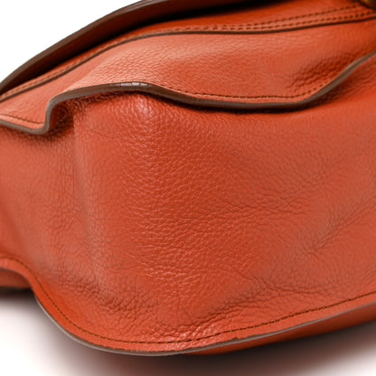 Chloe Calfskin Small Marcie Satchel Maple Leaf 8 of 17