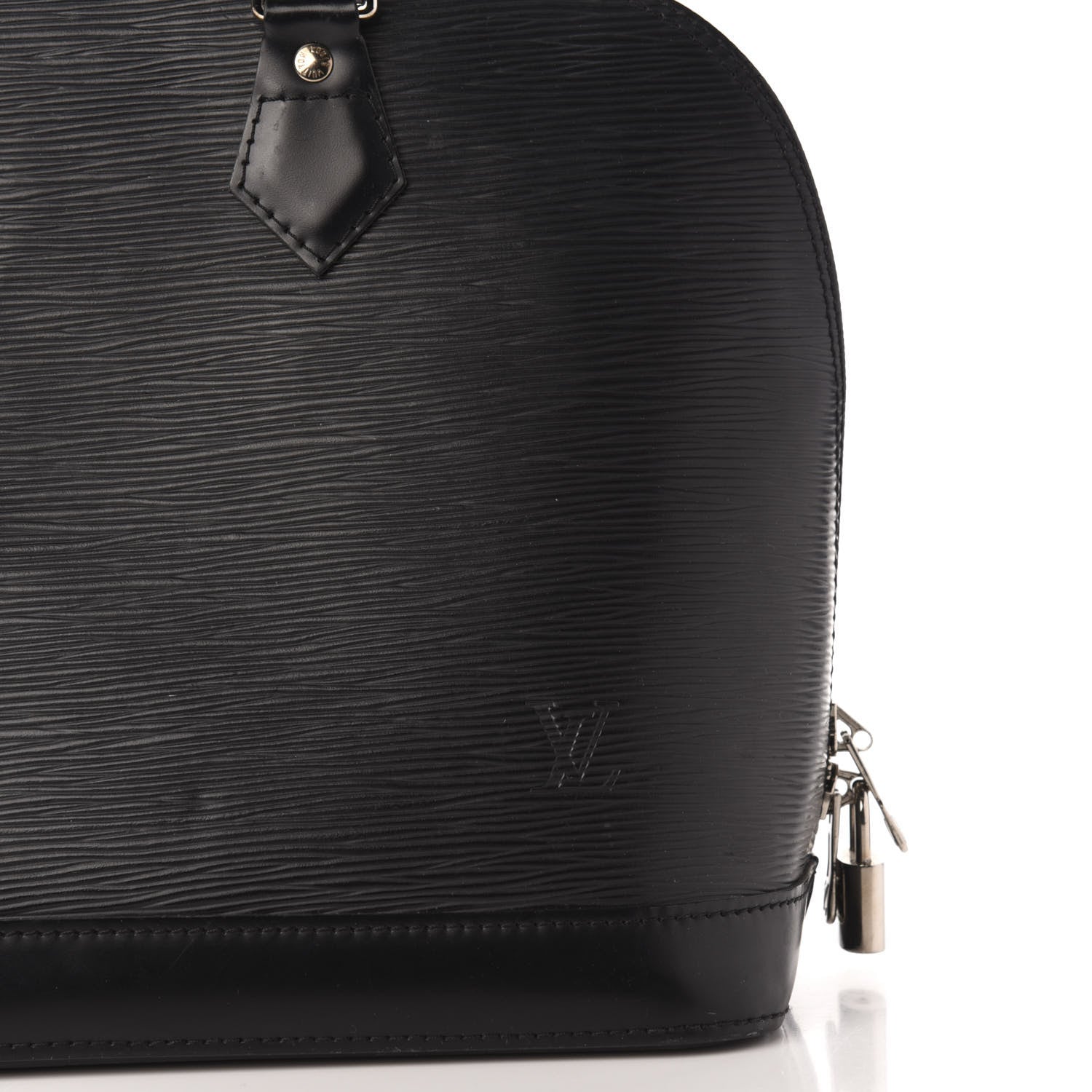Louis Vuitton Epi Alma MM Black 11 of 11