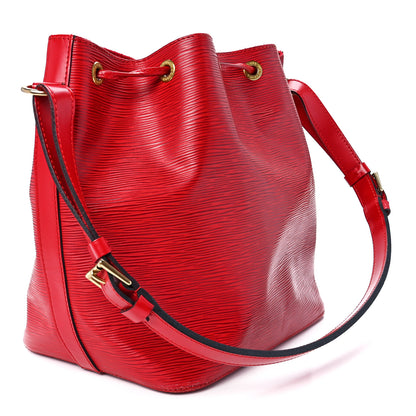 Louis Vuitton Epi Petit Noe Castillan Red 3 of 13