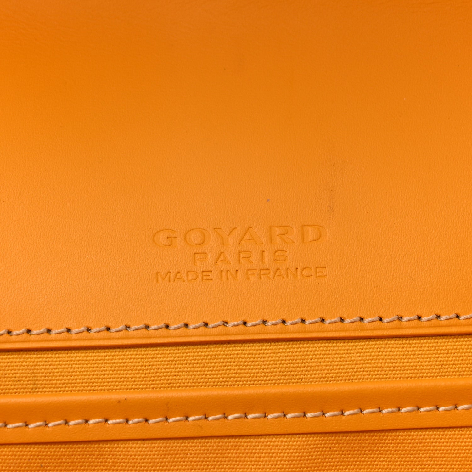 Goyard Goyardine Belvedere II MM Messenger Bag Yellow 6 of 10