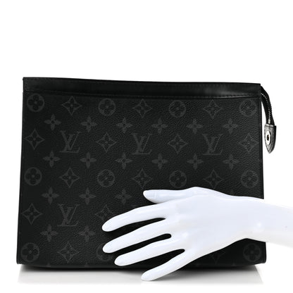 Louis Vuitton Monogram Eclipse Pochette Voyage MM 2 of 10