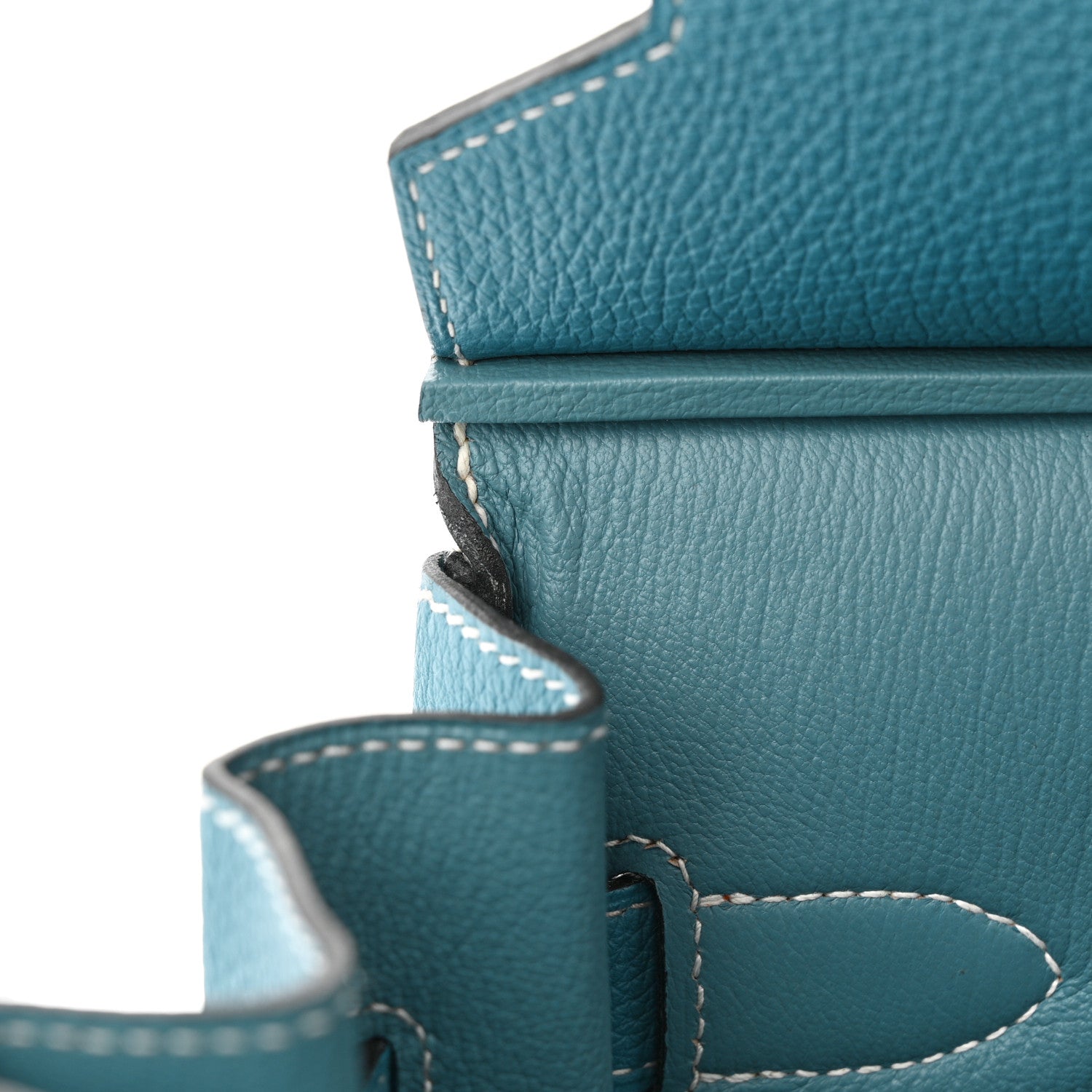 Hermes Togo JPG Shoulder Birkin II 42 Blue Jean 12 of 13
