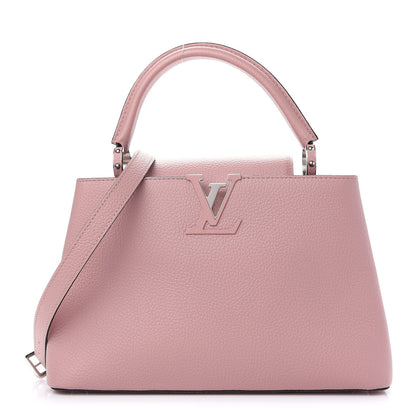 Louis Vuitton Taurillon Capucines PM Magnolia 1 of 8
