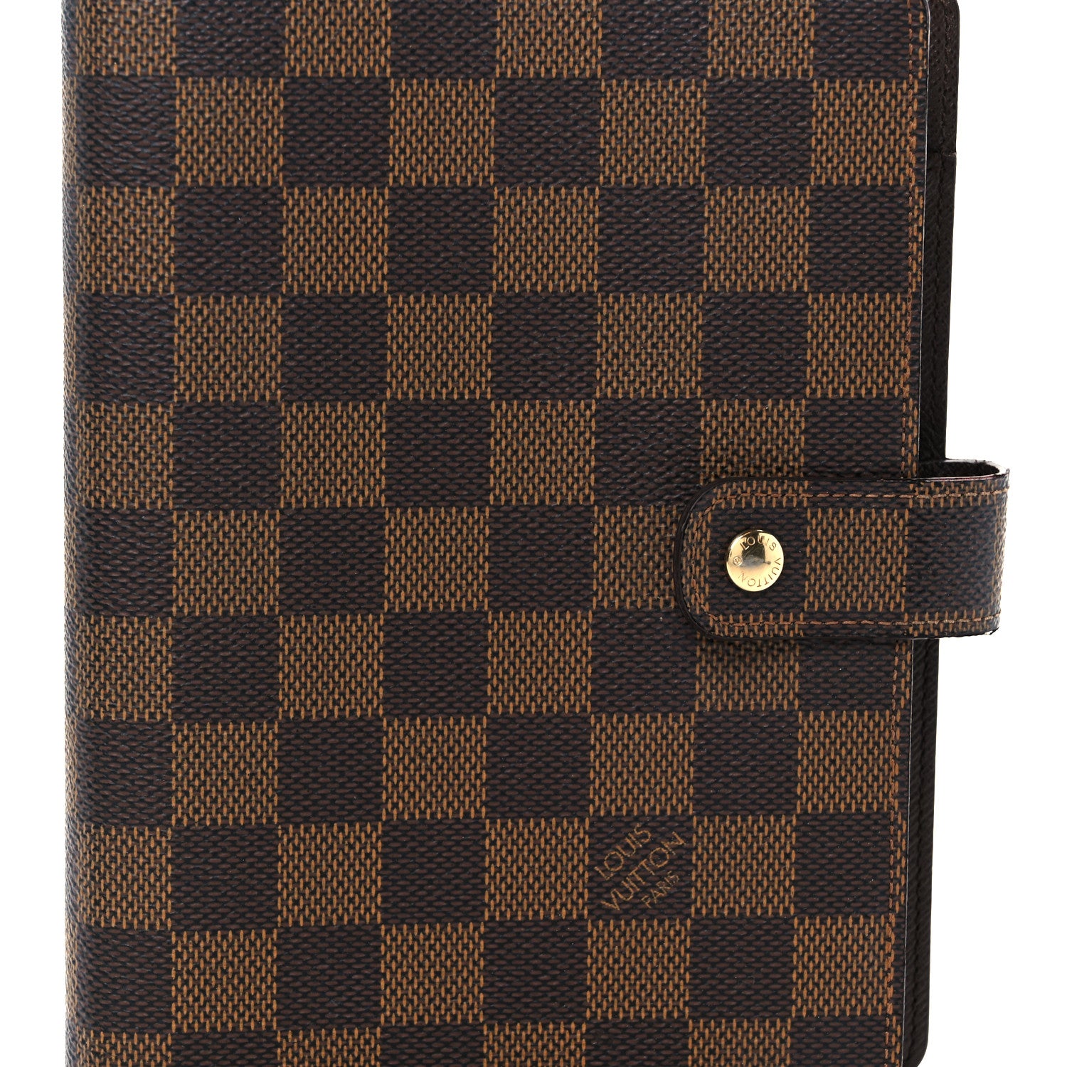 Louis Vuitton Damier Ebene Medium Ring Agenda Cover 13 of 16