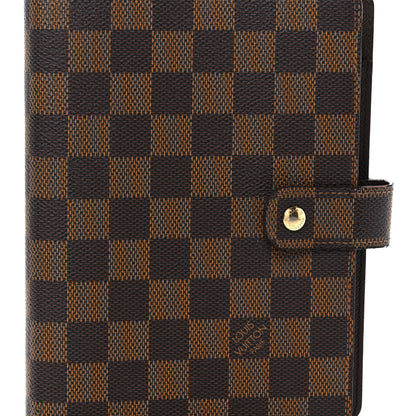 Louis Vuitton Damier Ebene Medium Ring Agenda Cover 13 of 16