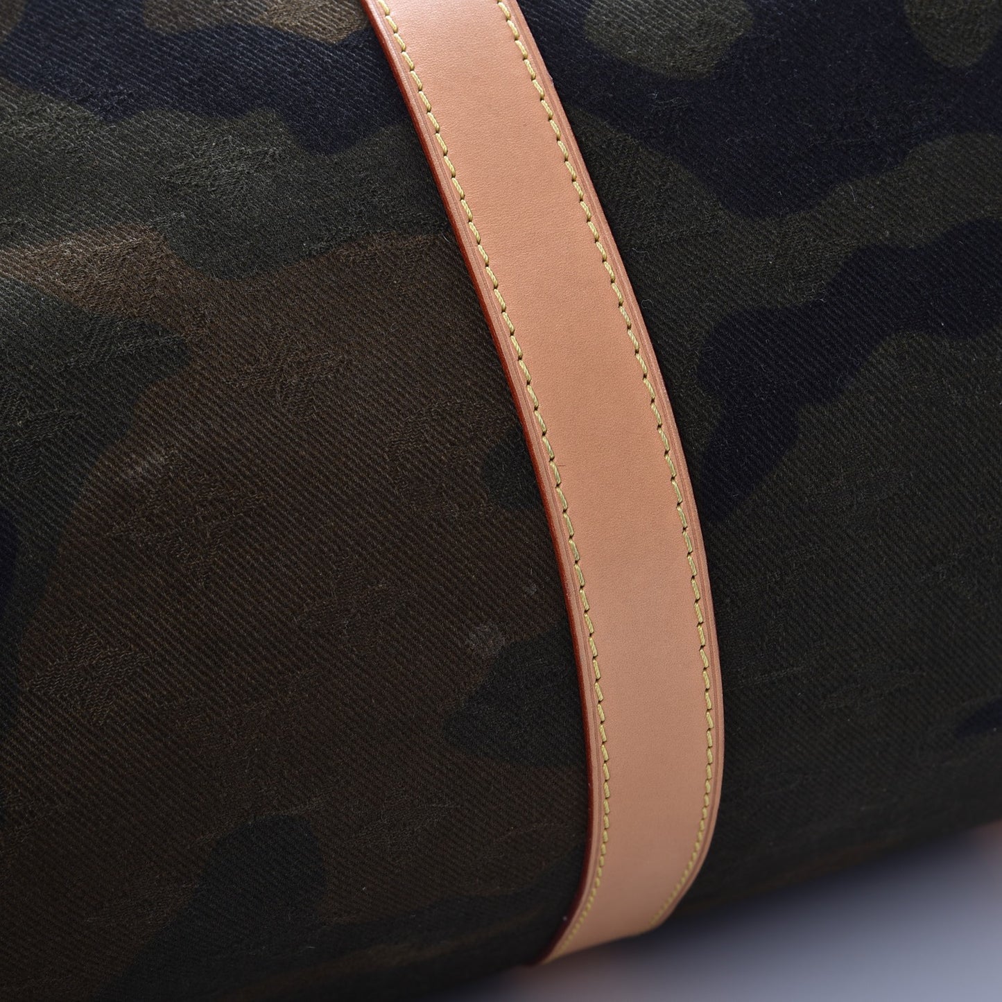 X SUPREME Monogram Camouflage Keepall Bandouliere 45