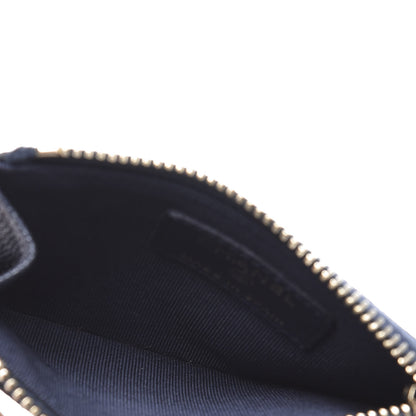 Chanel Caviar Quilted CC Zip Card Holder Navy 4 of 9