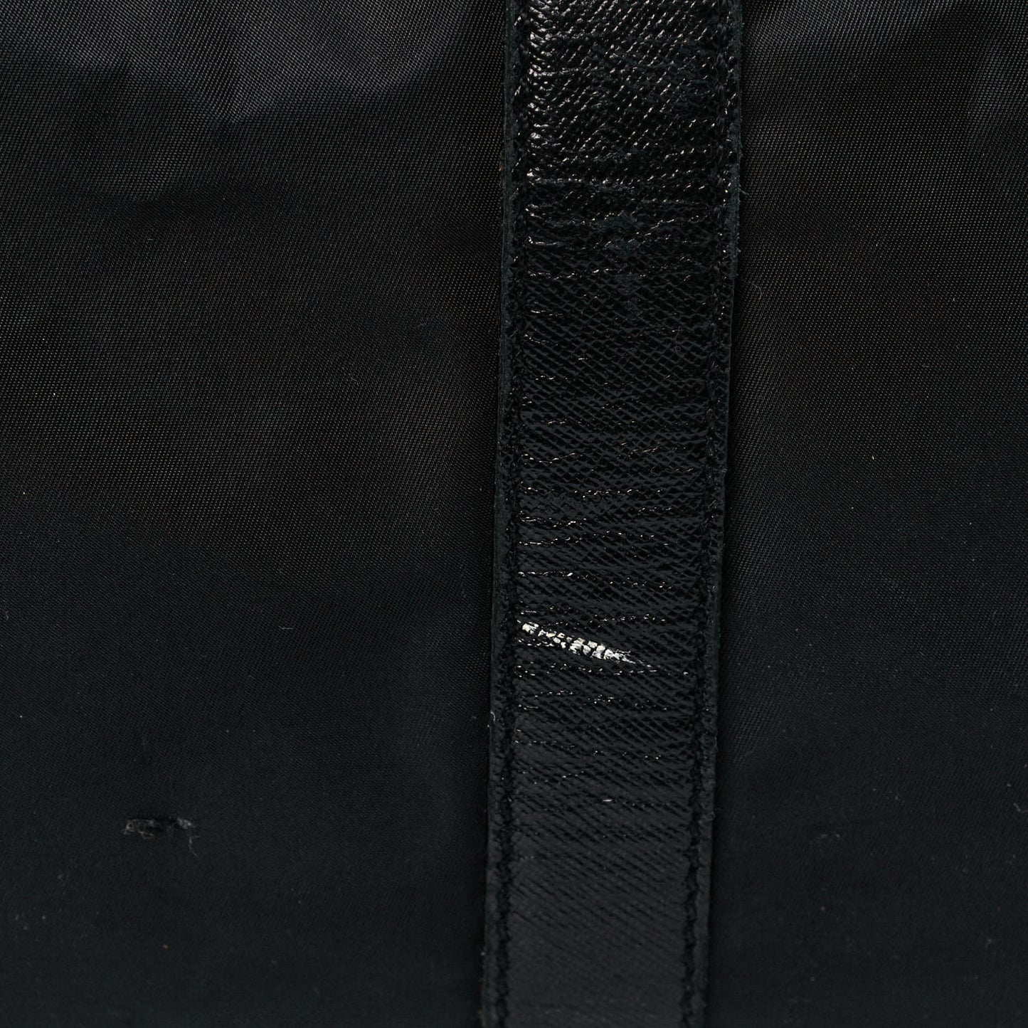 Tessuto Nylon Saffiano Duffle Black