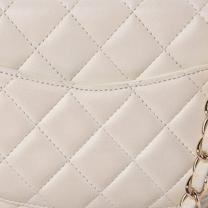 Chanel Lambskin Quilted Mini Square Flap White 12 of 18