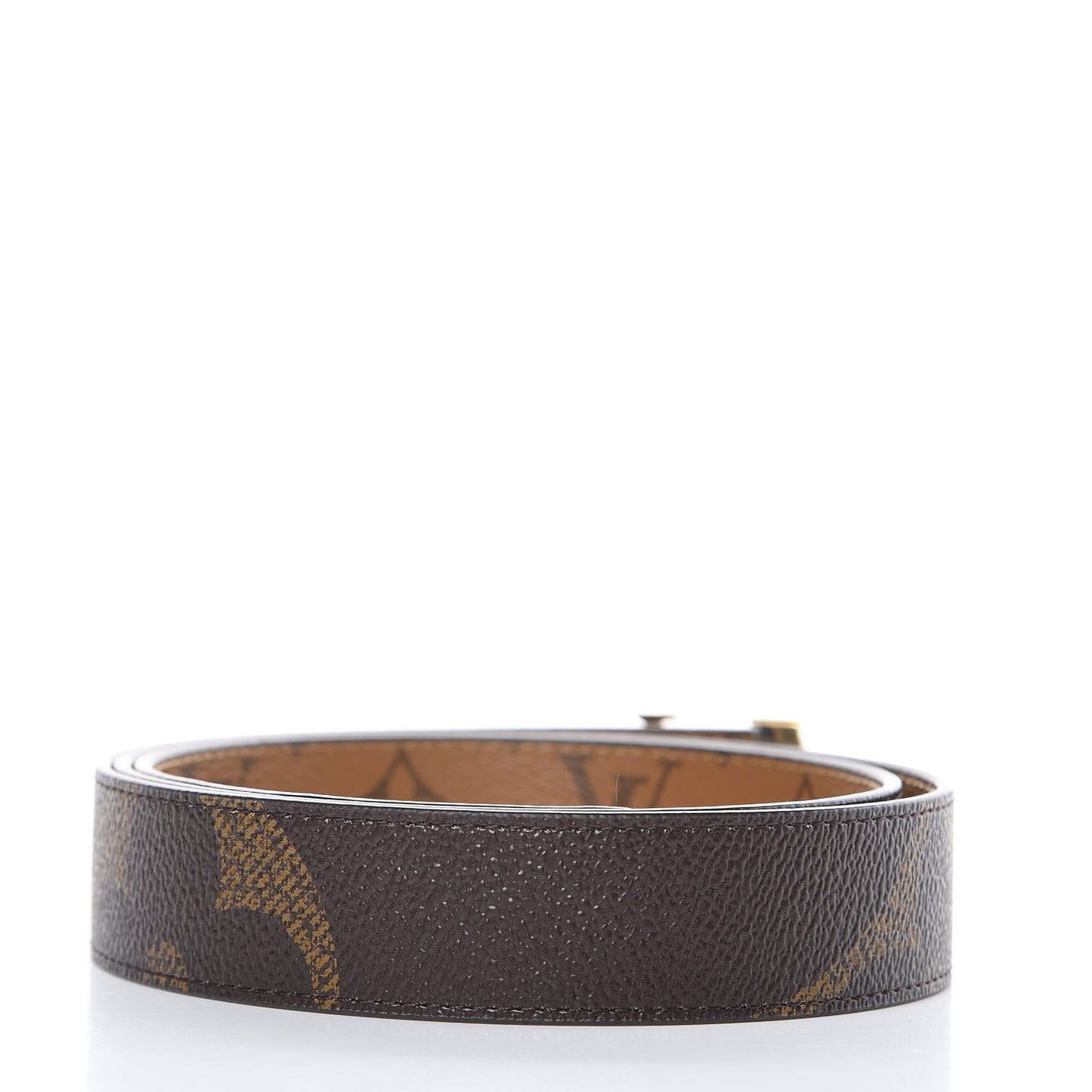 Giant Monogram 30mm LV Iconic Reversible Belt 90