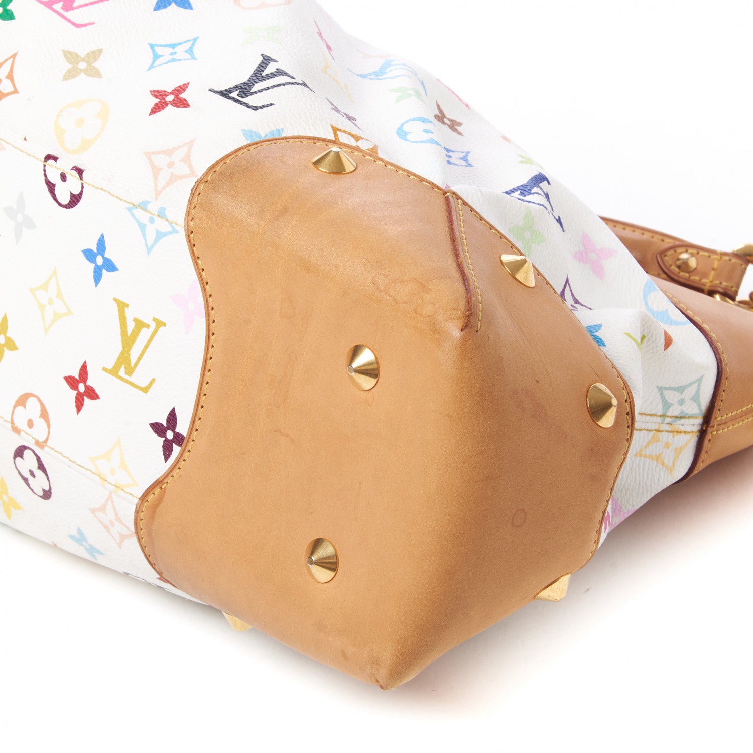 Louis Vuitton Monogram Multicolor Judy GM White 6 of 8
