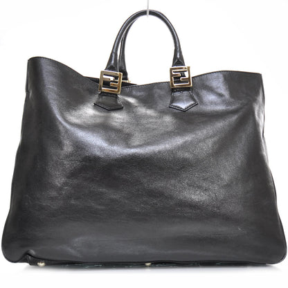 Fendi Leather Twins Tote Black 1 of 12