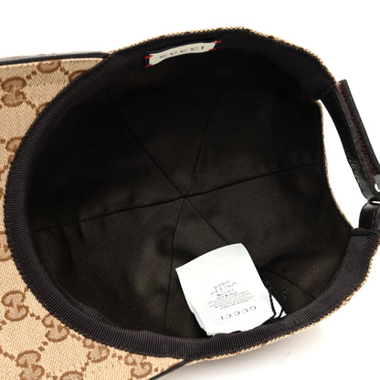 Gucci Monogram Web Baseball Hat XS Beige Cocoa 8 of 8