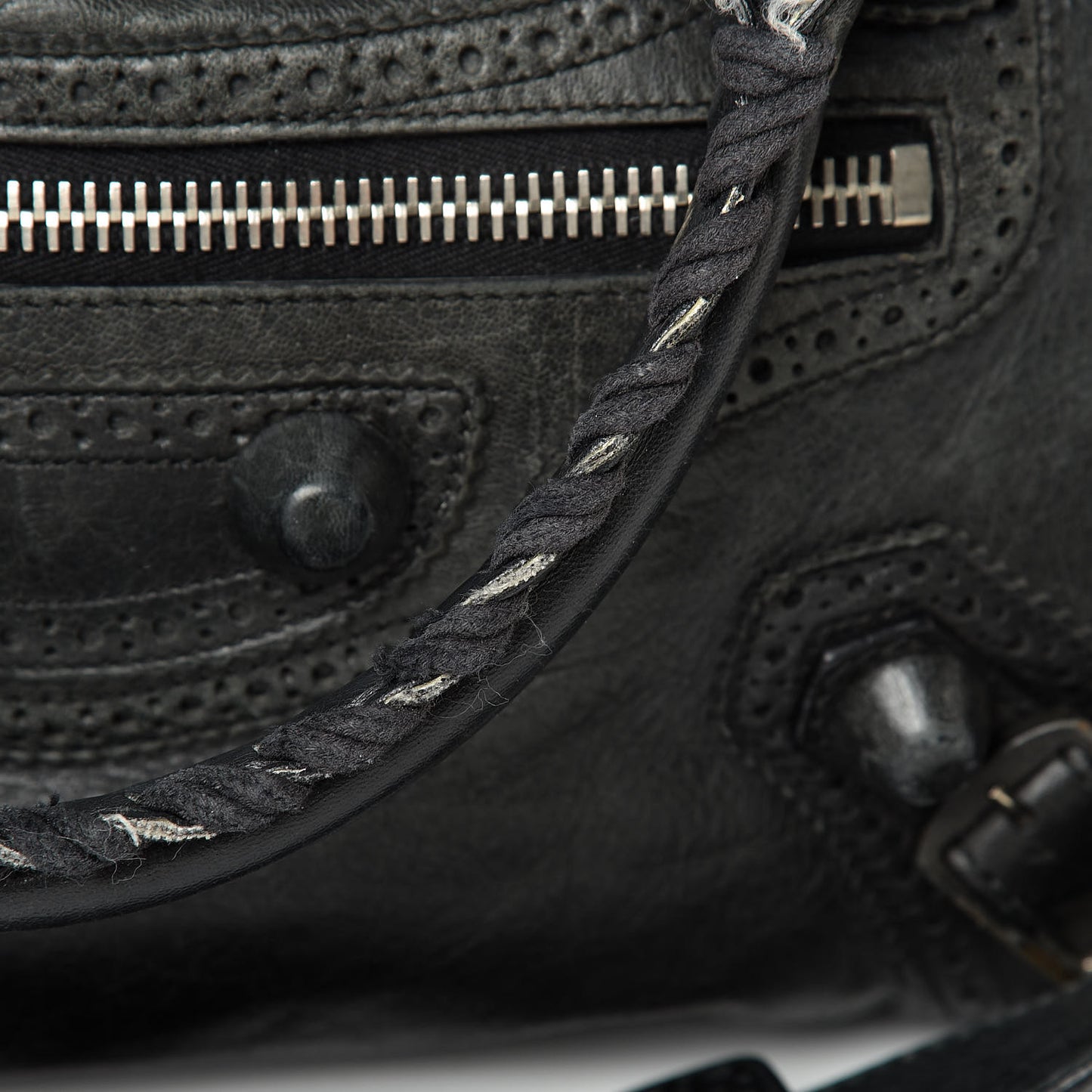Agneau Giant Brogues Hardware City Black