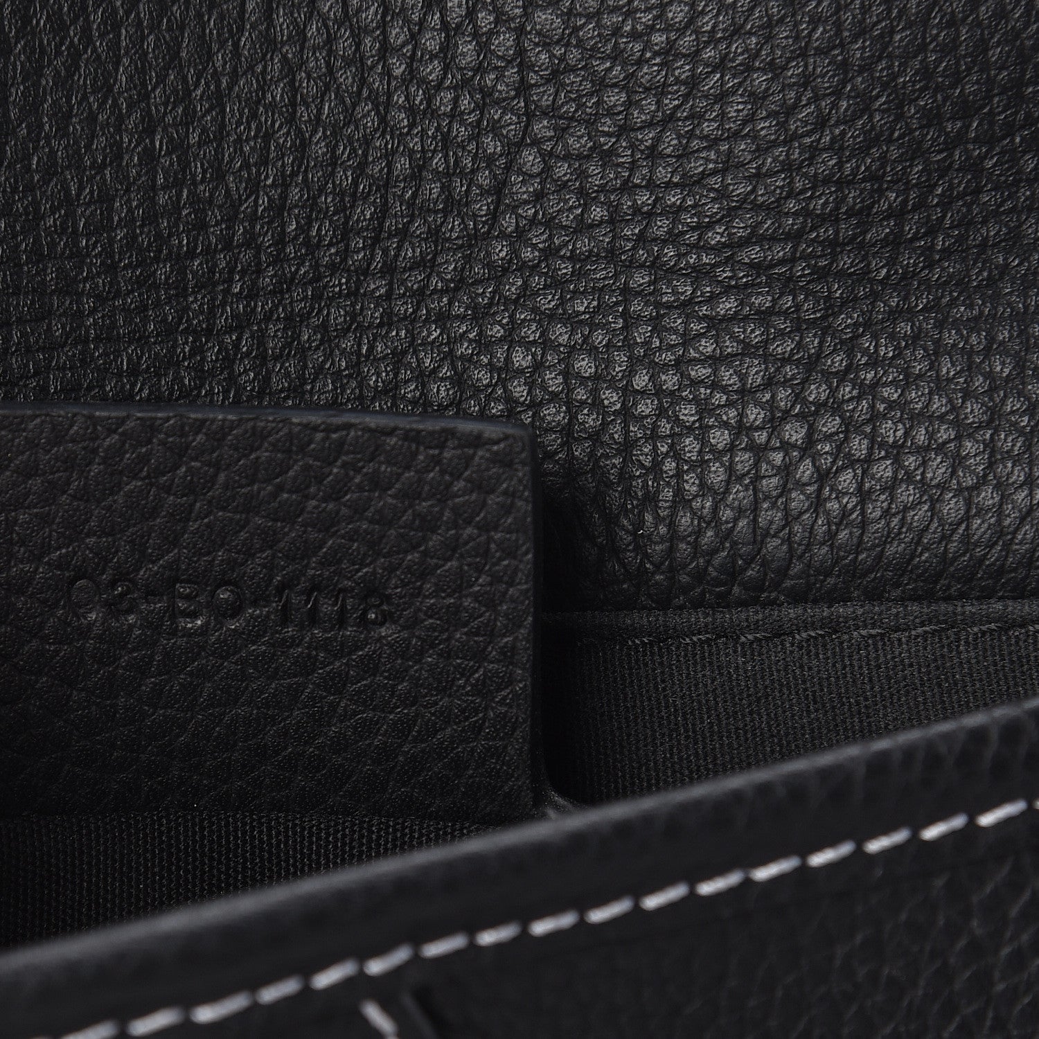 Christian Dior Calfskin Mens Messenger Bag Black 7 of 10