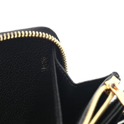 Louis Vuitton Empreinte Zippy Wallet Black 7 of 8
