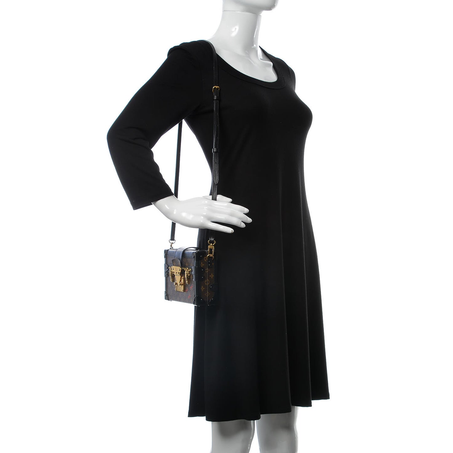 Monogram Petite Malle Black