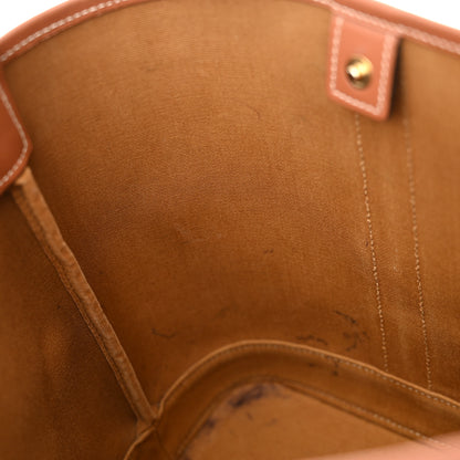 Celine Triomphe Canvas Calfskin Small Bucket Bag Tan 13 of 13