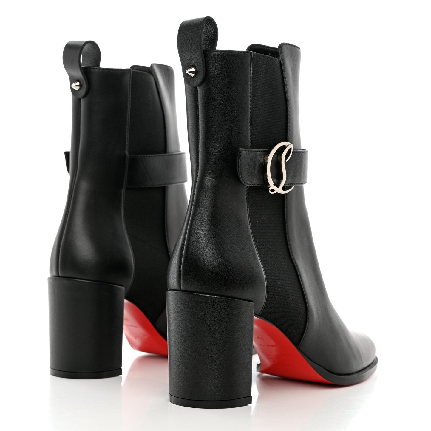 Calfskin 70 Chelsea Ankle Boots 39 Black