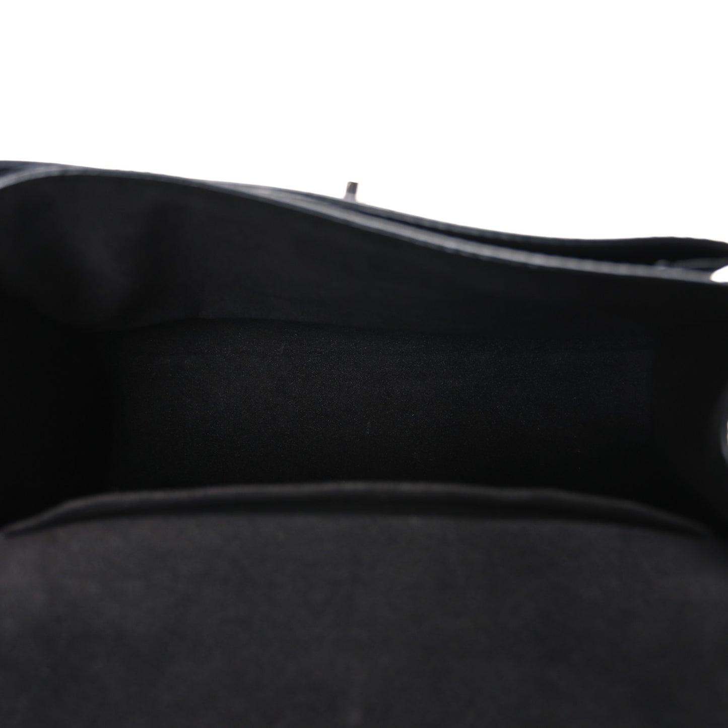 Soft Calfskin Mylockme Chain Bag BB Black