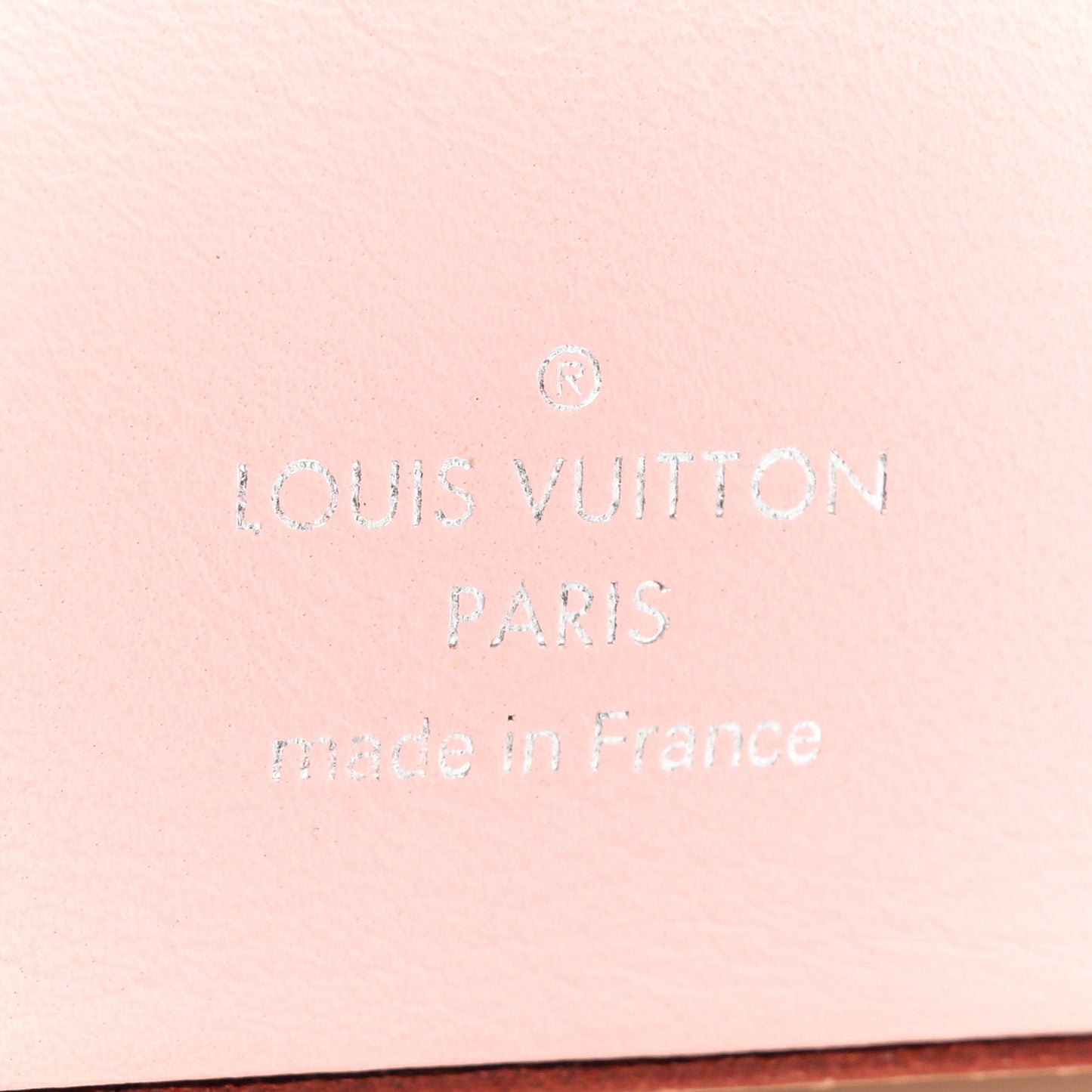 Monogram Elizabeth Pencil Pouch Rose Ballerine
