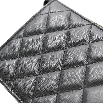 Chanel Caviar Quilted Polly Pocket Pouch Black 8 of 10