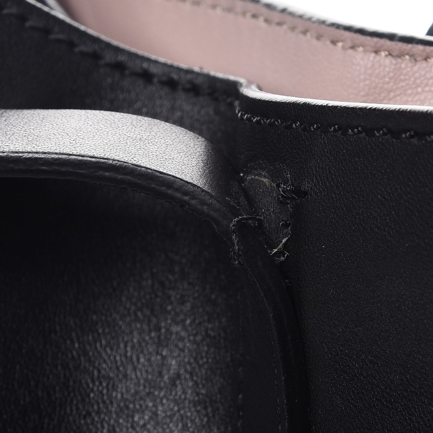 Nappa Medium Rockstud Soft Tote Black