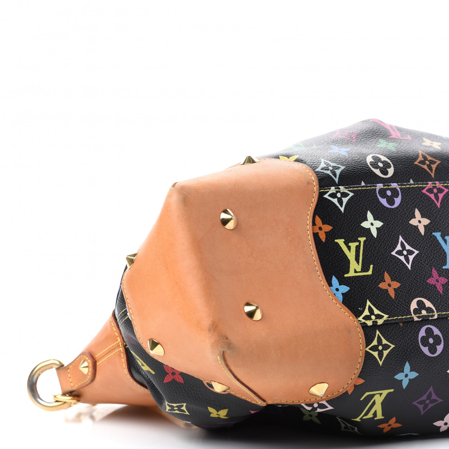 Louis Vuitton Monogram Multicolor Judy MM Black 6 of 9