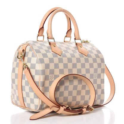 Louis Vuitton Damier Azur Speedy Bandouliere 25 3 of 10