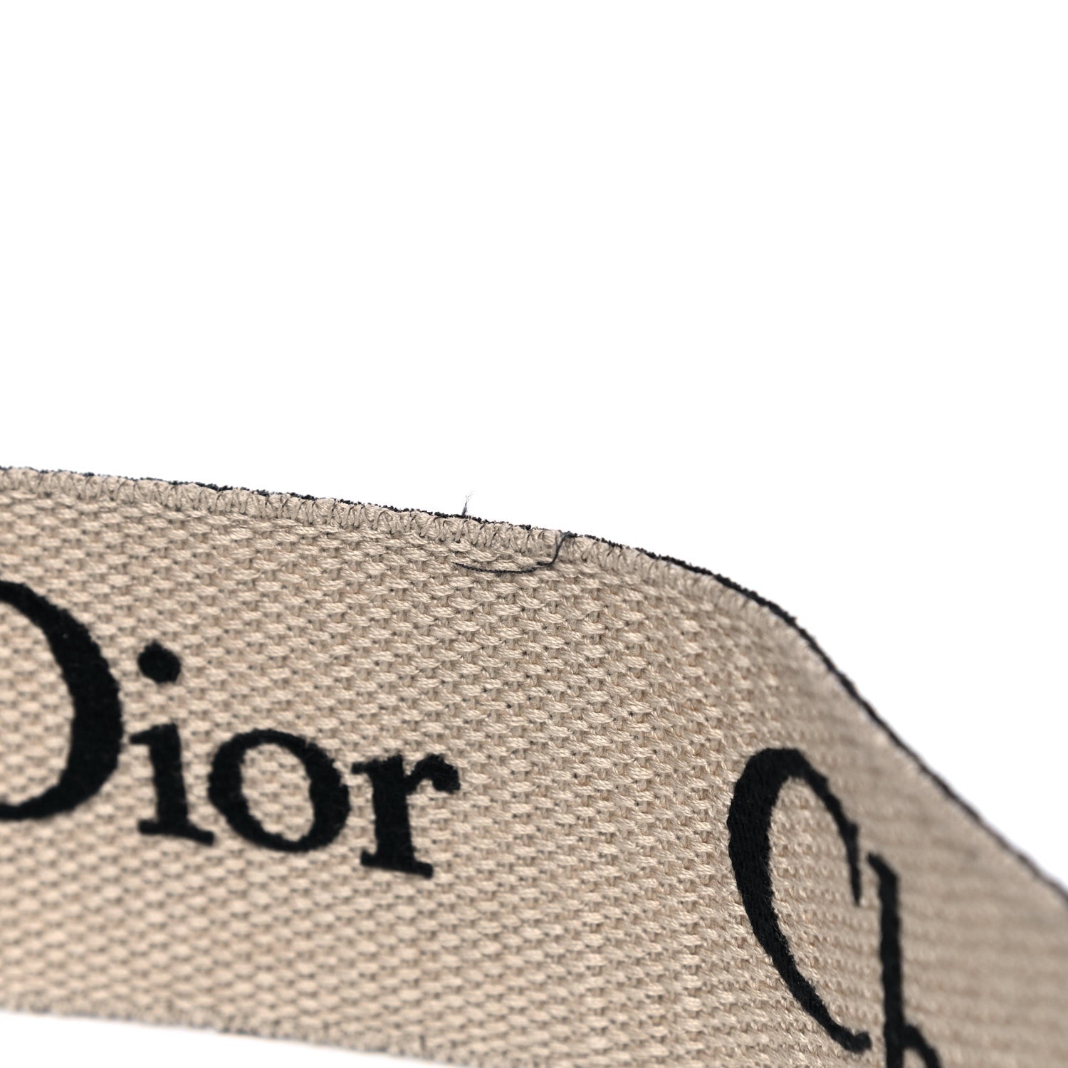 Christian Dior Canvas Embroidered Shoulder Strap Blue 6 of 7