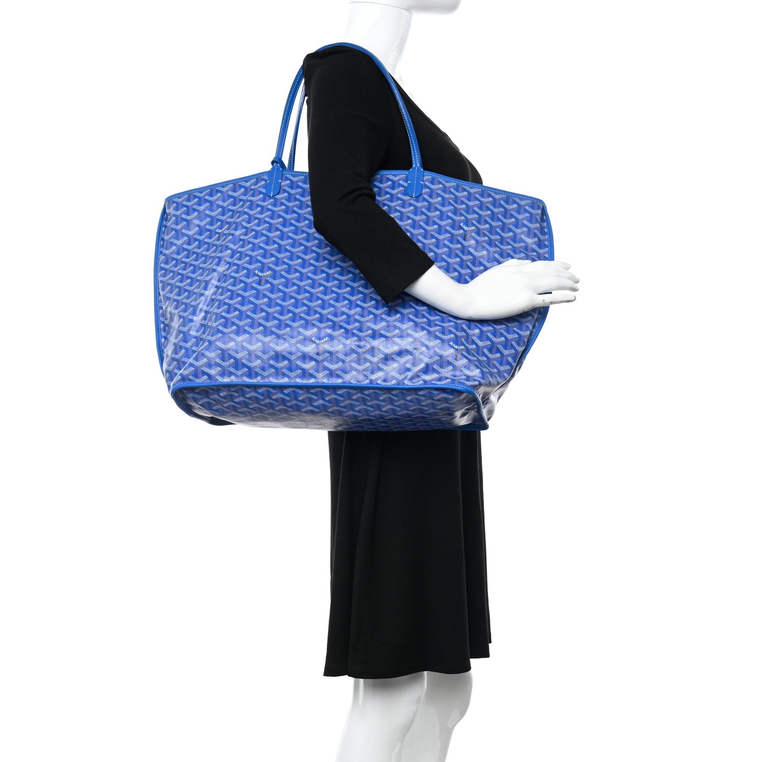 Goyard Goyardine Reversible Anjou GM Sky Blue 2 of 11