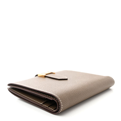 Hermes Epsom Bearn Compact Wallet Etoupe 4 of 7
