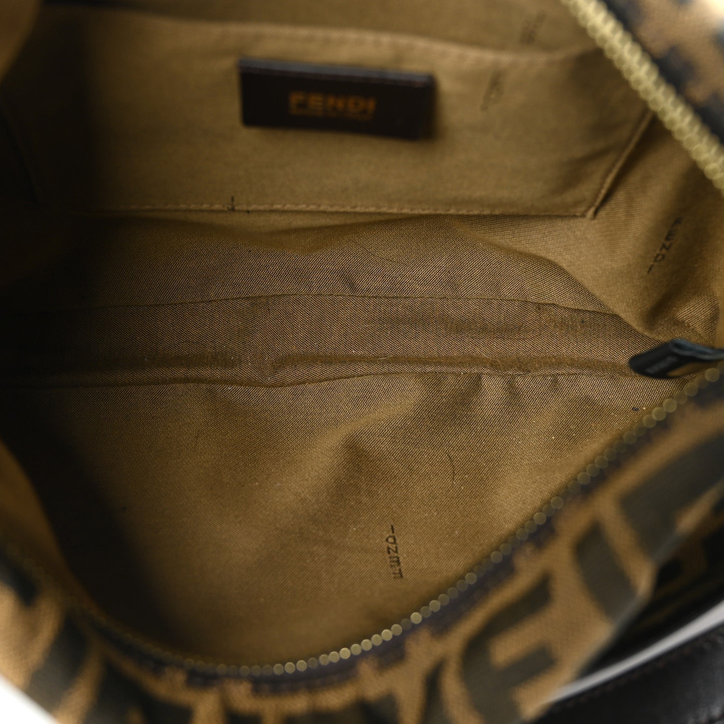 Zucca Cuoio Lucido Chef Crossbody Bag Tobacco Moro