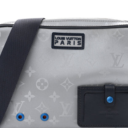 Louis Vuitton Monogram Alpha Messenger Satellite Silver 7 of 11