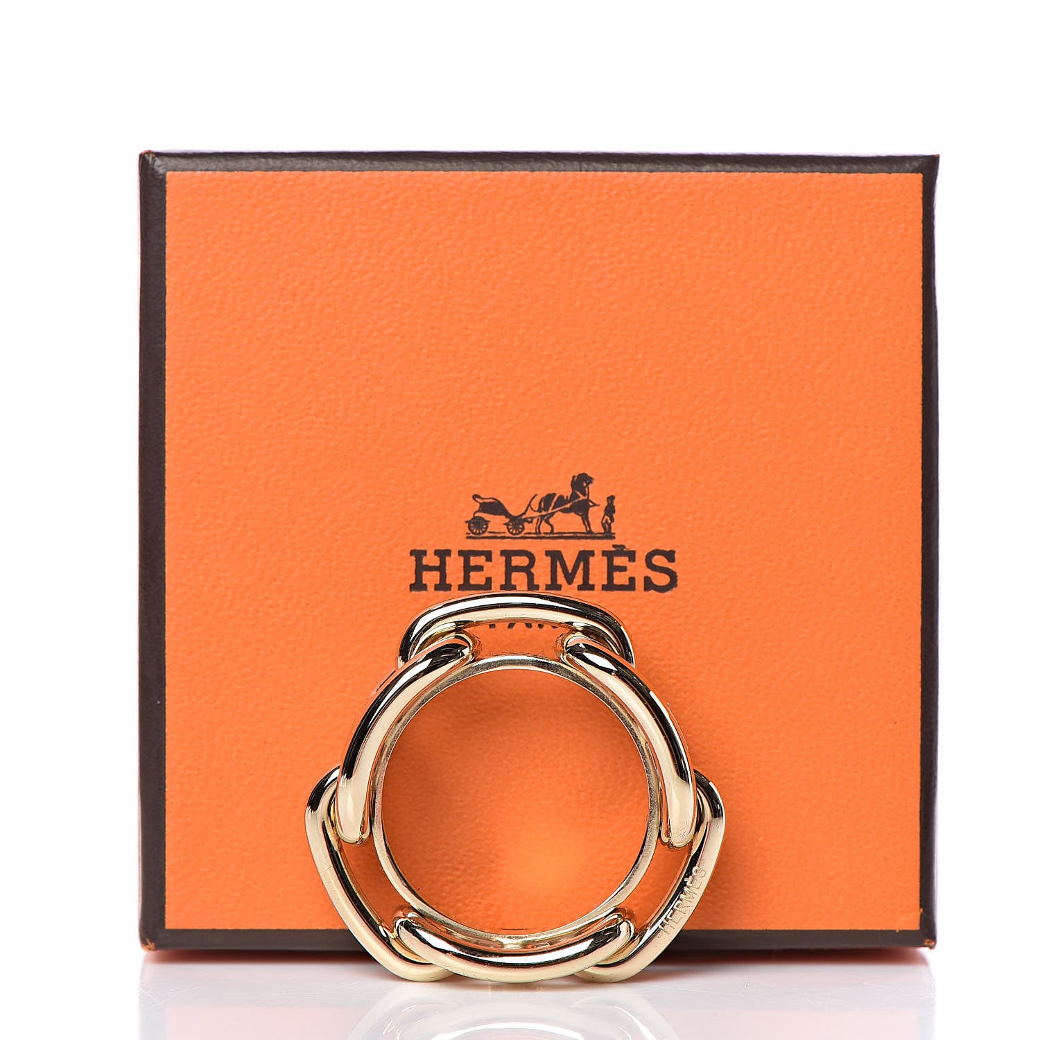 Hermes Permabrass Regate Scarf Ring 5 of 5